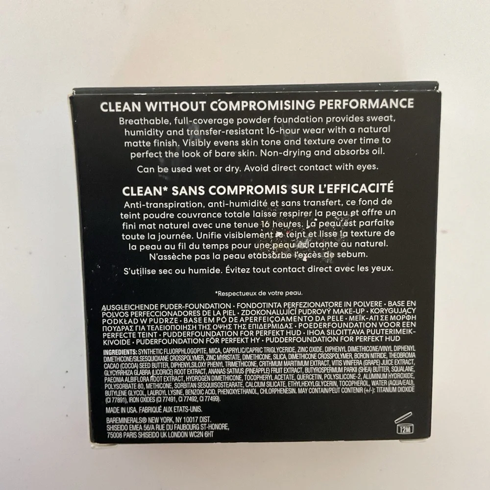 Bare Minerals NWT Medium Neutral 35 Barepro 24 Hour Skin Perfecting Makeup